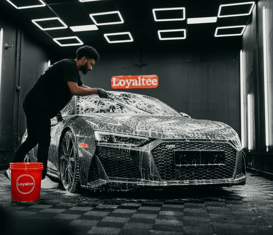 Loyaltee loyalty experience for a car wash